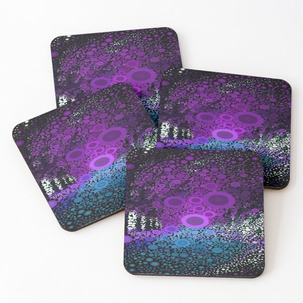 Item preview, Cute Aesthetic Purple and blue Cercles seamless gift for digital art lover  designed and sold by AYACHI90.