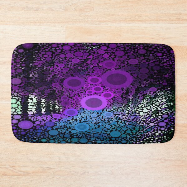 Item preview, Cute Aesthetic Purple and blue Cercles seamless gift for digital art lover  designed and sold by AYACHI90.