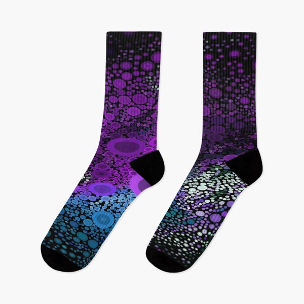 Item preview, Cute Aesthetic Purple and blue Cercles seamless gift for digital art lover  designed and sold by AYACHI90.