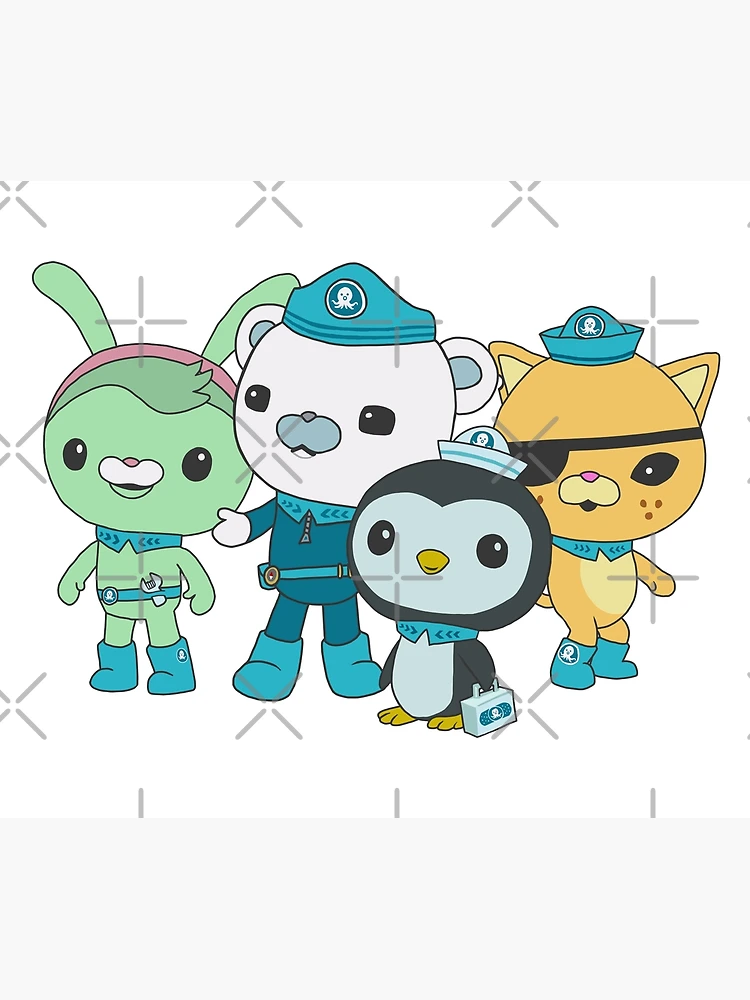 The Octonauts Captain Barnacles Kwazii Peso Tweak