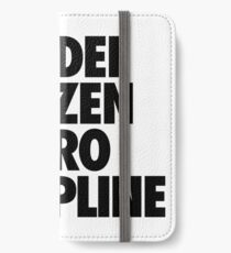 MODEL CITIZEN ZERO DISCIPLINE iPhone Wallet/Case/Skin