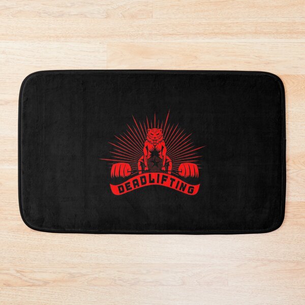 Item preview, deadlifting wolf human design for a weight lifter designed and sold by ChristopherIBK.
