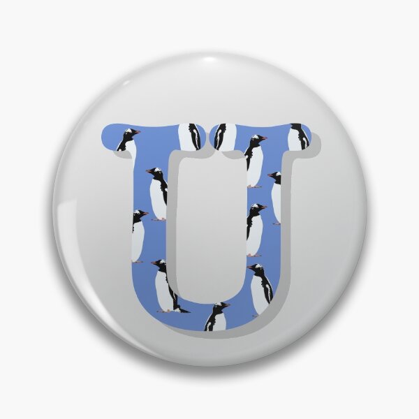 Aperçu de l'œuvre 'U' initial avec des pingouins créée et vendue par synchro2070.