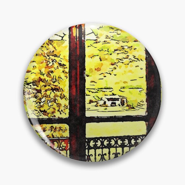 Item preview, Istituto Emiliani: wooden window with landscape designed and sold by Giuseppe Cocco.