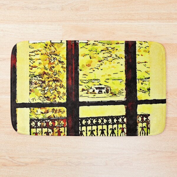 Item preview, Istituto Emiliani: wooden window with landscape designed and sold by Giuseppe Cocco.