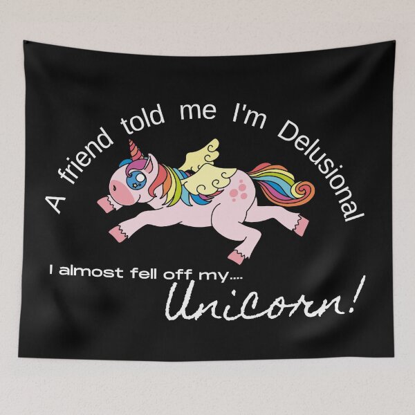 Item preview, Cute Rainbow Unicorn T-shirt With Wings designed and sold by KananiandKiki.