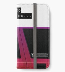 Wenn junge Metro dir nicht traut iPhone Flip-Case/Hülle/Klebefolie