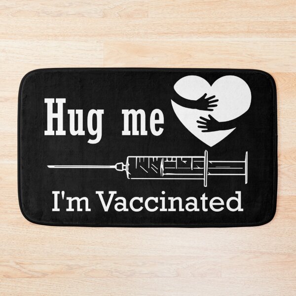 Item preview, Hug Me I'm Vaccinated - Funny Vaccine  designed and sold by Yassine Mabchour.