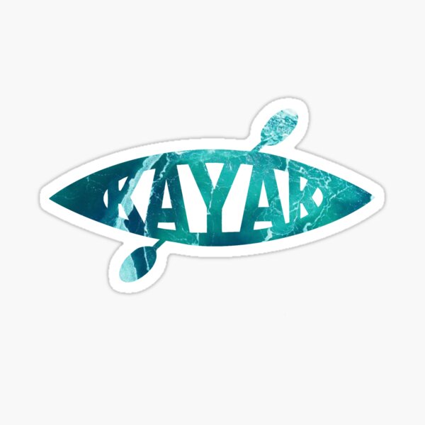 Kayak Sticker
