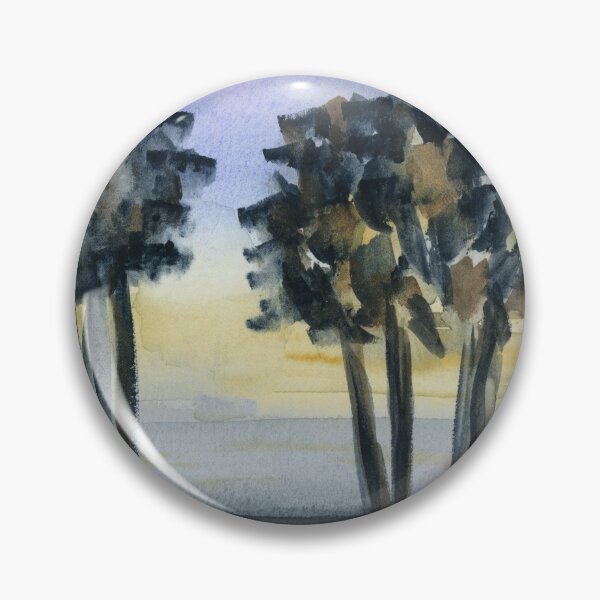 Item preview, Abstract Trees.l Watercolor Painting  designed and sold by Eugenia Alvarez.