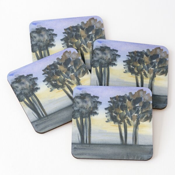 Item preview, Abstract Trees.l Watercolor Painting  designed and sold by Eugenia Alvarez.