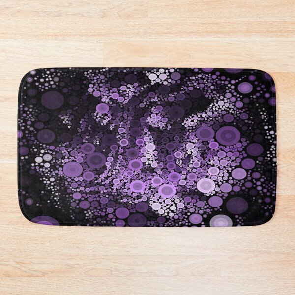 Item preview, Cute Aesthetic Dark and purple Cercles pattern gift for digital art lover  designed and sold by AYACHI90.