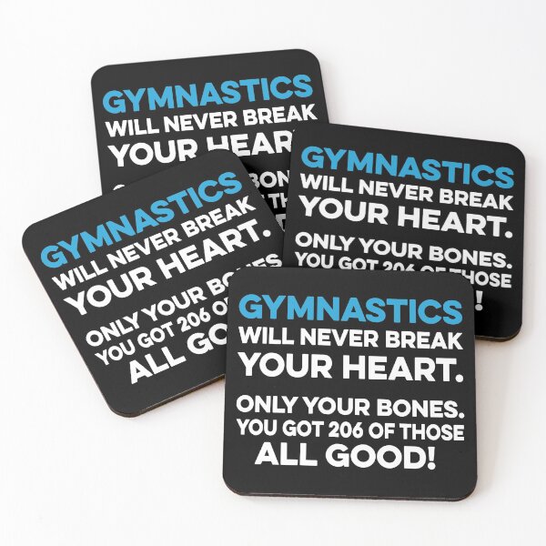 Item preview, Gymnastics will never break your heart designed and sold by TendyTees.