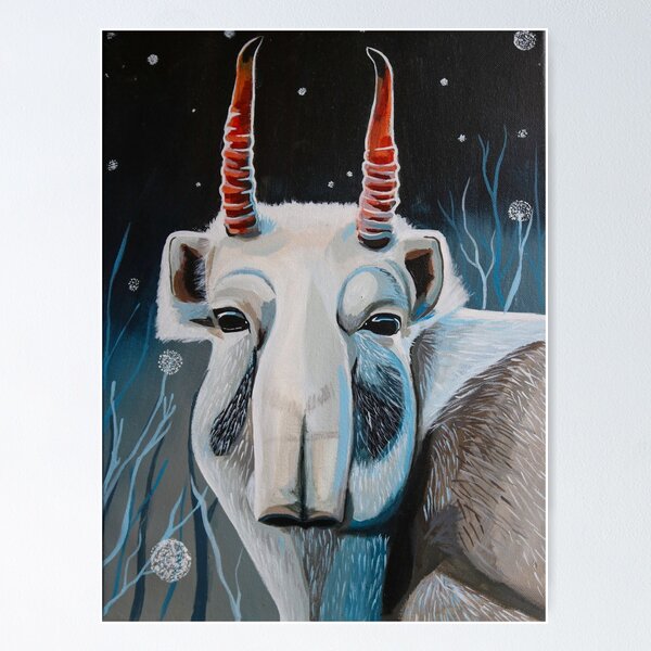 Item preview, Saiga Antelope designed and sold by Adrianas Gems.