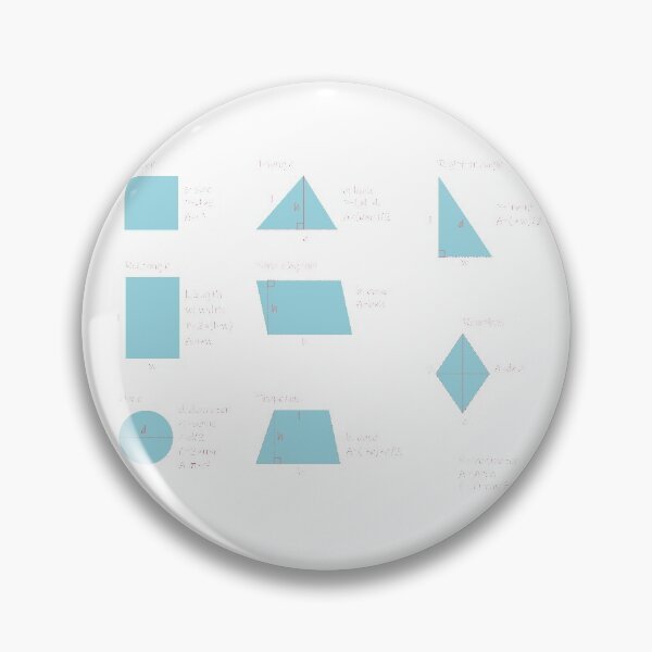 Item preview, the area and the perimeter formula-pack of stickers designed and sold by CSouissi.