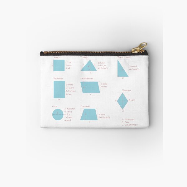 Item preview, the area and the perimeter formula-pack of stickers designed and sold by CSouissi.