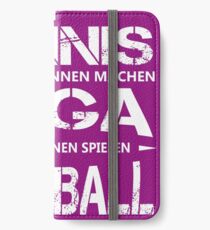 Goddesses play handball iPhone Wallet/Case/Skin