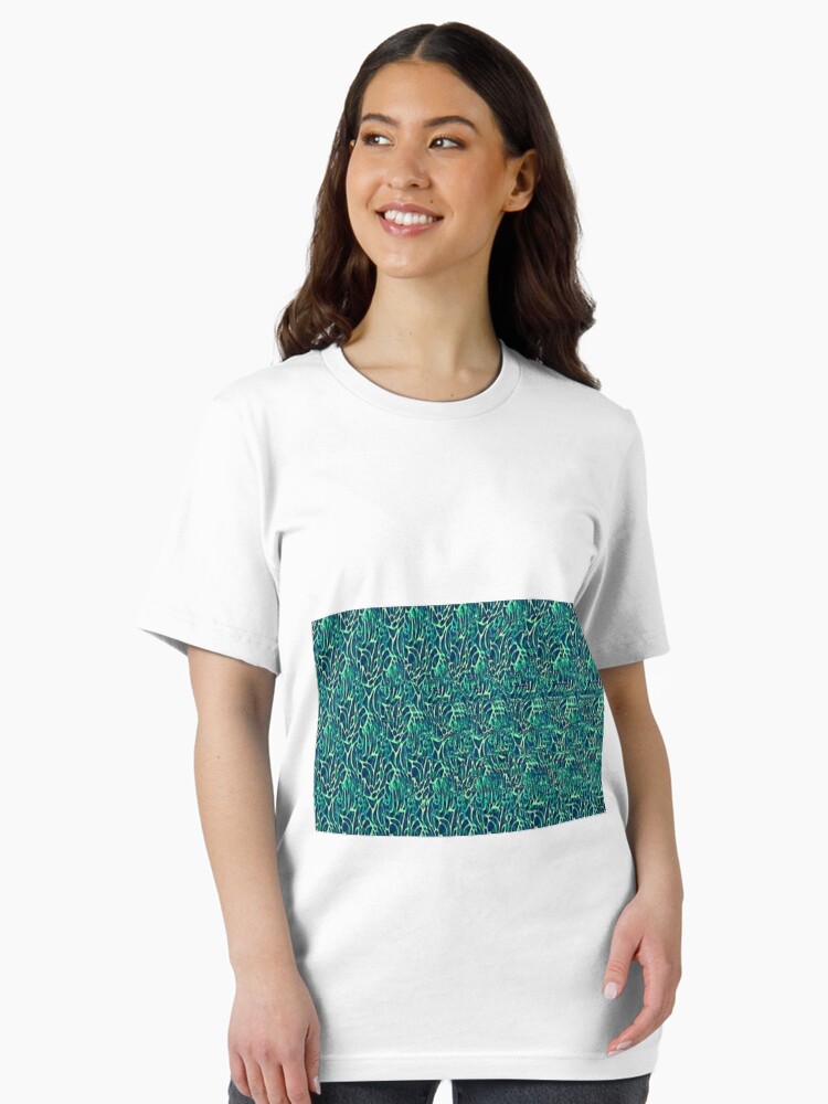 Imagen 2 de 7, Camiseta esencial con la obra Estereograma de PULPO, diseñada y vendida por JMarP.