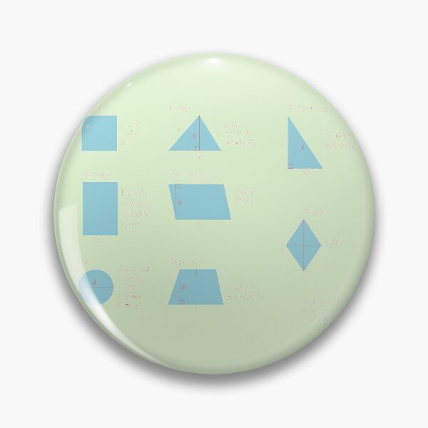 Item preview, Copy of the area and the perimeter formula-pack of stickers designed and sold by CSouissi.