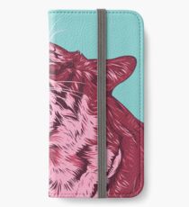 Magenta tiger iPhone Wallet/Case/Skin