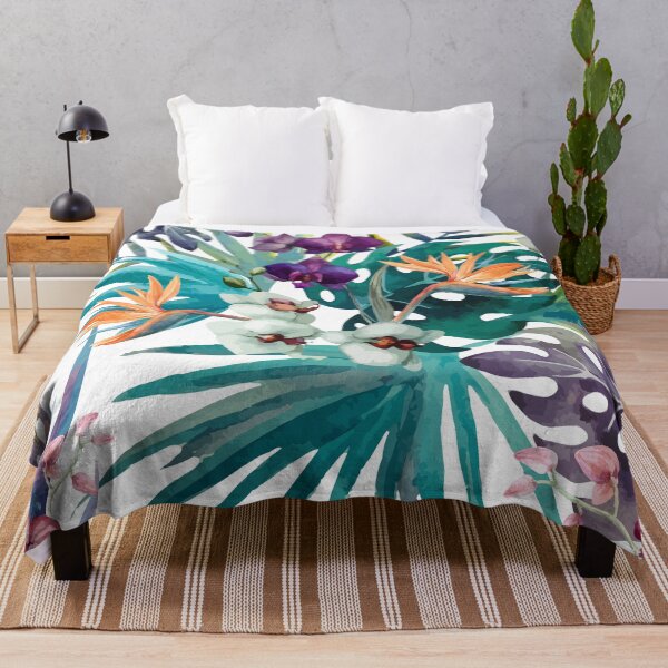 Item preview, Tropical Palms and Floral designed and sold by Papillon758.