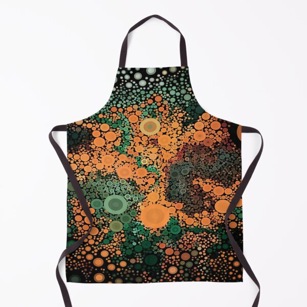 Item preview, Cute Aesthetic Orange Cercles pattern art gift for digital art lover  designed and sold by AYACHI90.