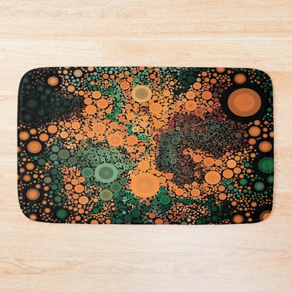 Item preview, Cute Aesthetic Orange Cercles pattern art gift for digital art lover  designed and sold by AYACHI90.