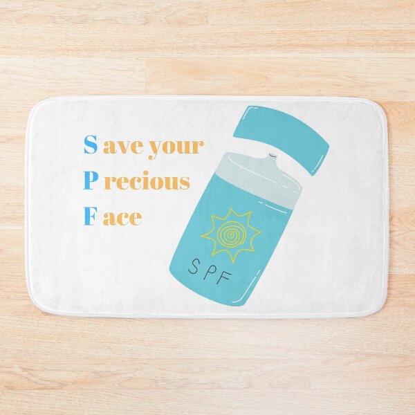 Item preview, SPF Save Your Precious Face Sunscreen designed and sold by AquosaLuna.
