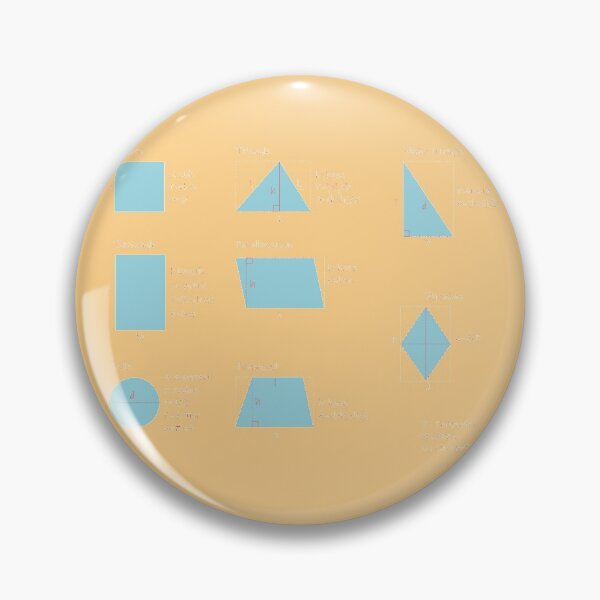 Item preview, the area and the perimeter formula-pack of stickers designed and sold by CSouissi.