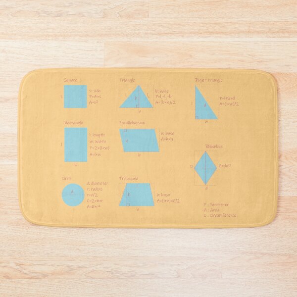 Item preview, the area and the perimeter formula-pack of stickers designed and sold by CSouissi.