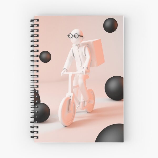 Item preview, delivery guy in pink light designed and sold by fr0biozavr.