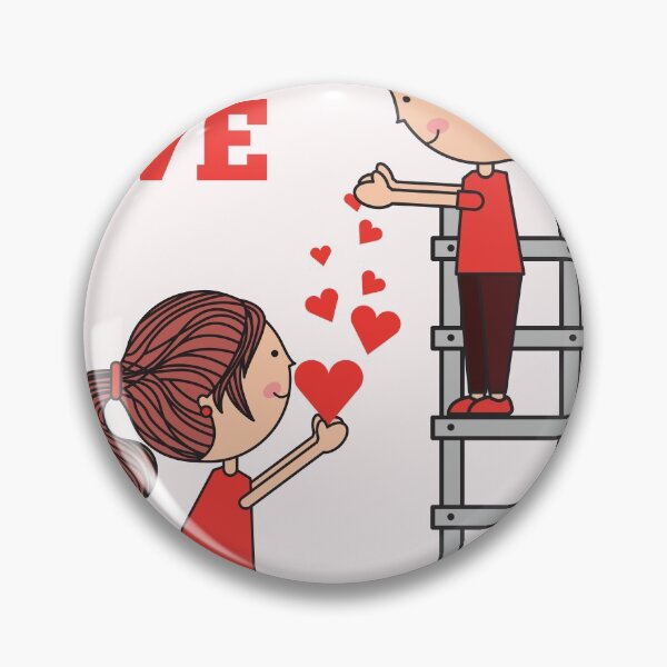 Aperçu de l'œuvre  Collection Saint-Valentin - Ladder Hearts Love créée et vendue par SwordScripts.