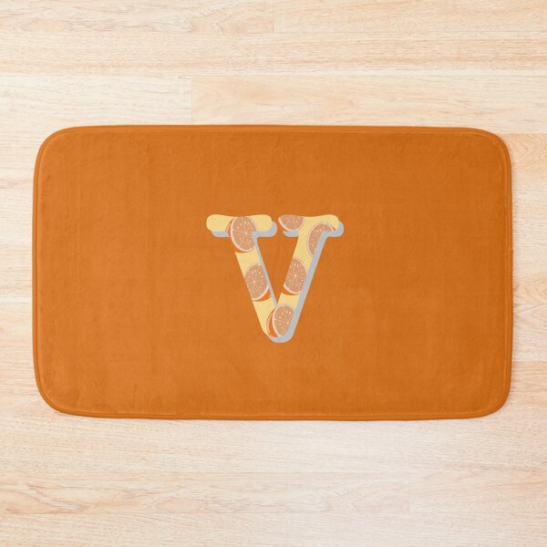 Aperçu de l'œuvre 'V' initial avec orange créée et vendue par synchro2070.
