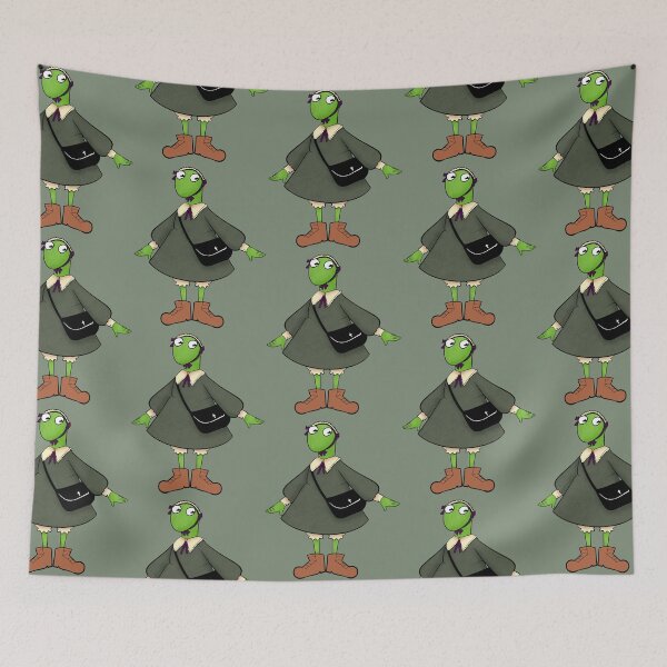 Item preview, Goth Lolita Kermit designed and sold by MarshmallowBun.