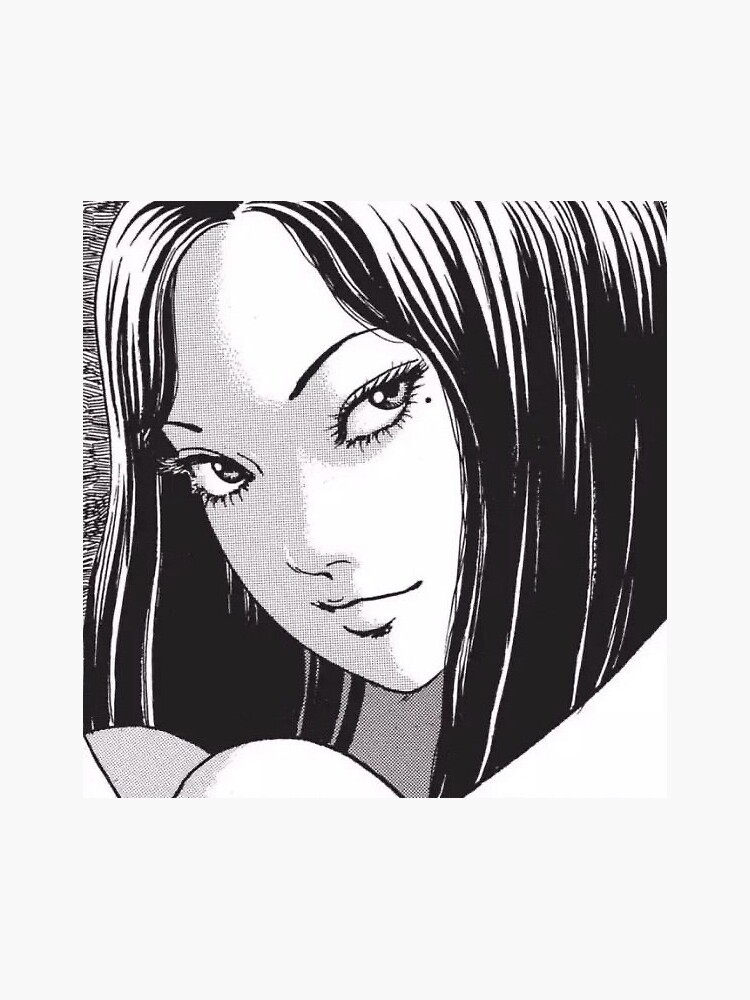 Tomie Junji Ito Japanese Manga Sticker For Sale By Christinaaaa55