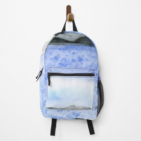 Item preview, Abraham Lake. Watercolor Painting  designed and sold by Eugenia Alvarez.