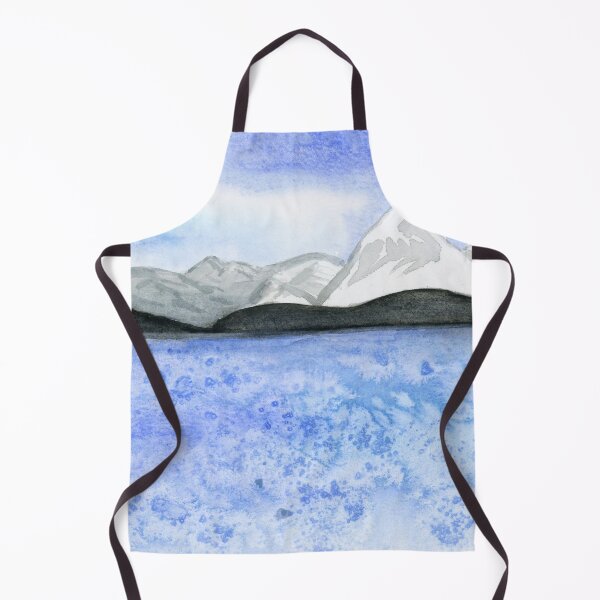 Item preview, Abraham Lake. Watercolor Painting designed and sold by Eugenia Alvarez.