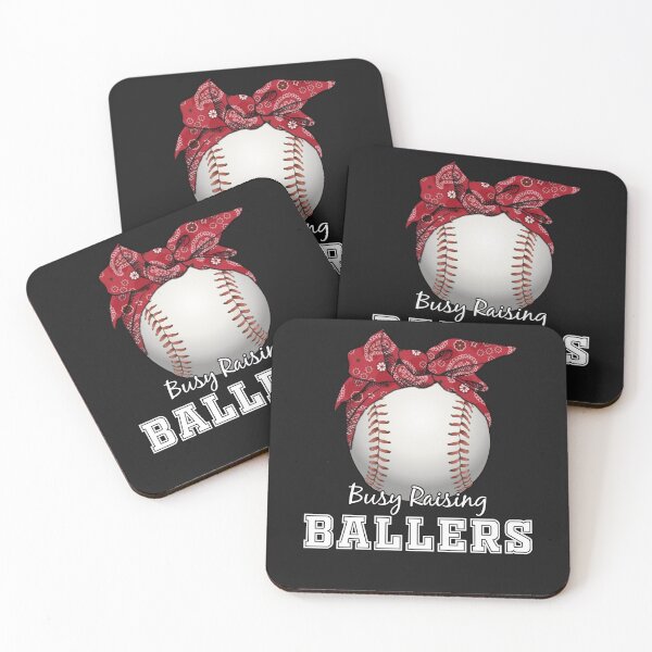 Item preview, busy raising ballers Baseball  Mom designed and sold by Ryan89-Design.