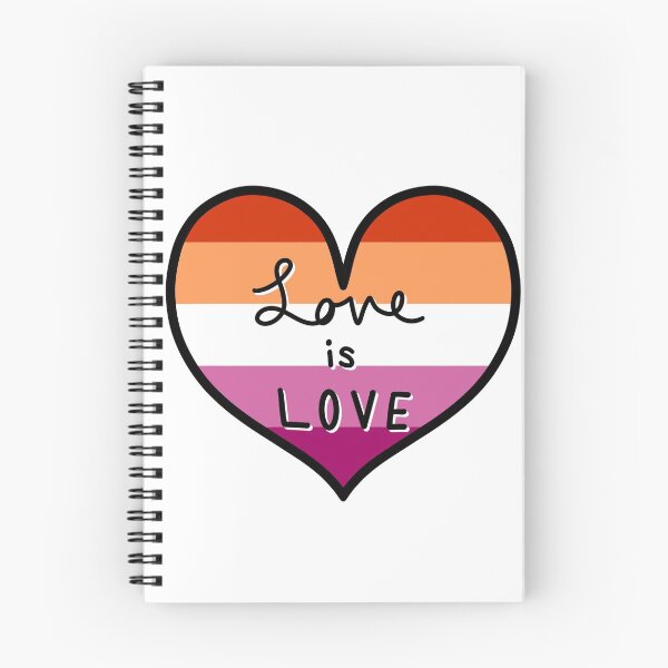 Item preview, Love is Love -Lesbian Pride designed and sold by SmolPotatoShop.