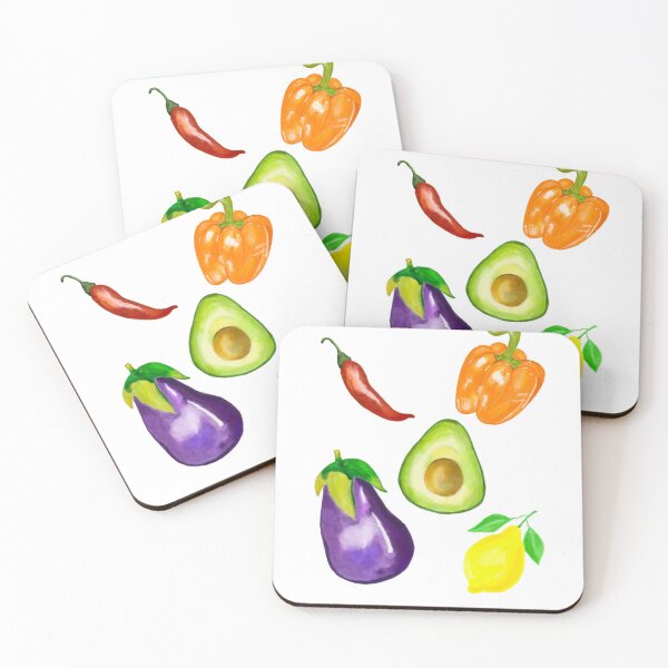 Item preview, Watercolor Fruit and Vegetables designed and sold by mlb7311.