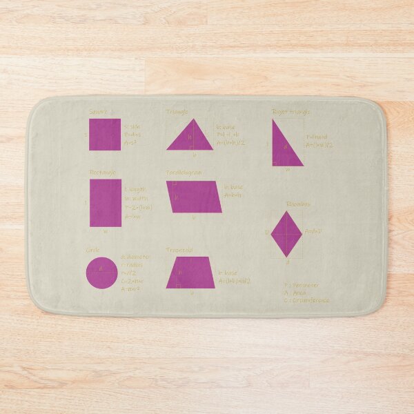 Item preview,   the area and the perimeter formula-pack of stickers designed and sold by CSouissi.