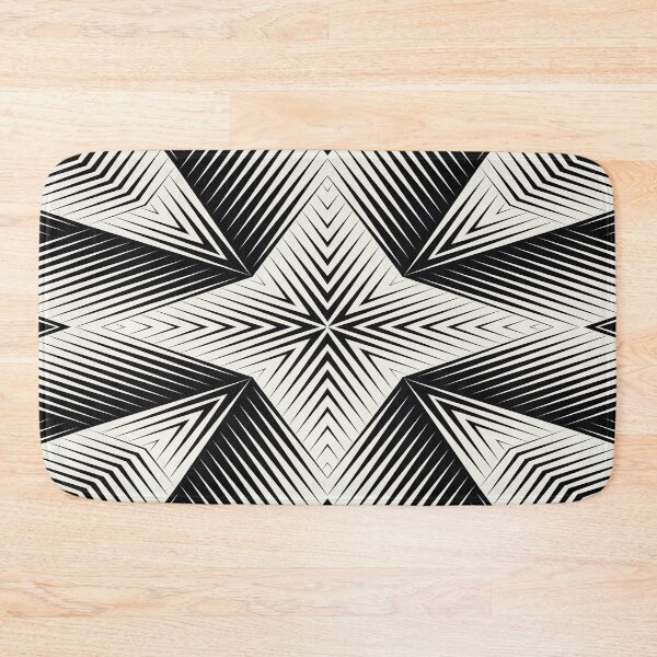 Item preview, Black and White Geometric Pattern No.39 designed and sold by venella.