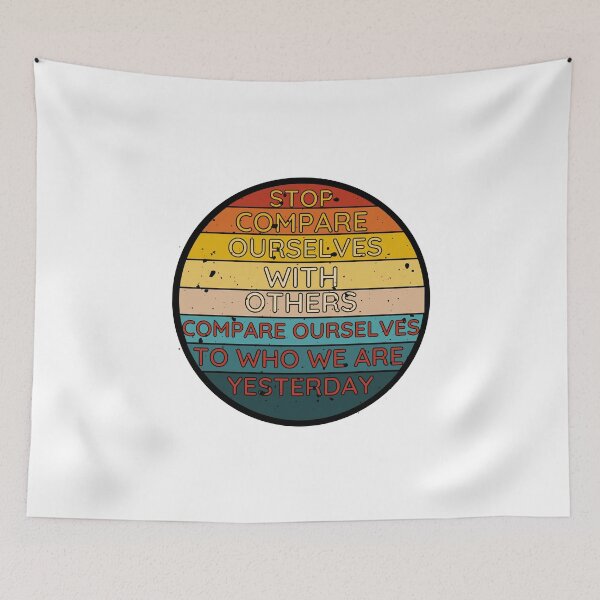Item preview, Stop Compare Ourselves With Others Vintage designed and sold by wakluz90.
