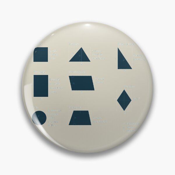Item preview, the area and the perimeter formula-pack of stickers designed and sold by CSouissi.
