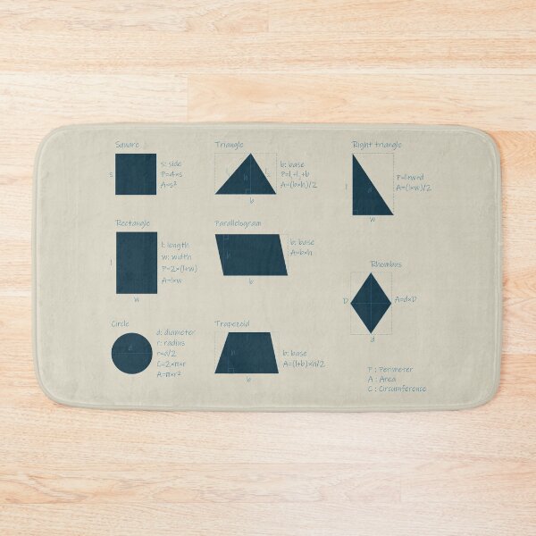 Item preview, the area and the perimeter formula-pack of stickers designed and sold by CSouissi.