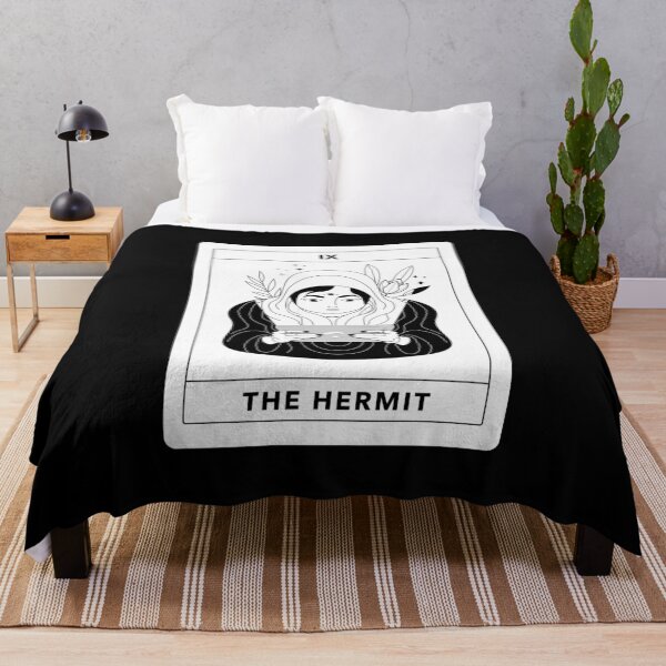 Item preview, The Hermit Tarot Card designed and sold by LadyZodiac.