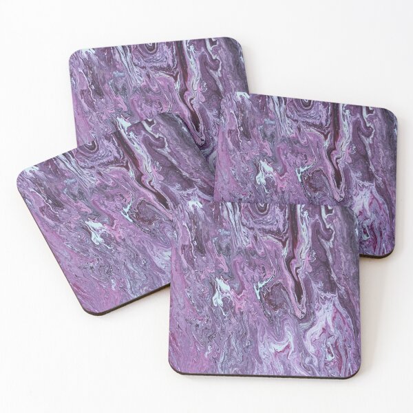 Item preview, purple and pink paint pour marbling mix designed and sold by The Red Shop.