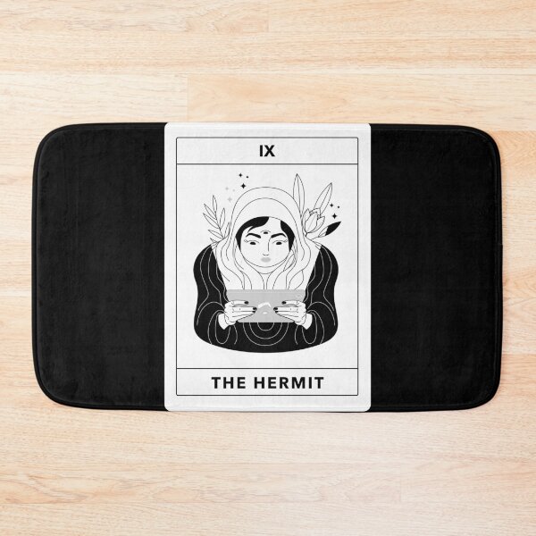 Item preview, The Hermit Tarot Card designed and sold by LadyZodiac.