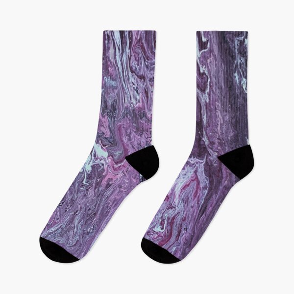 Item preview, purple and pink paint pour marbling mix designed and sold by The Red Shop.