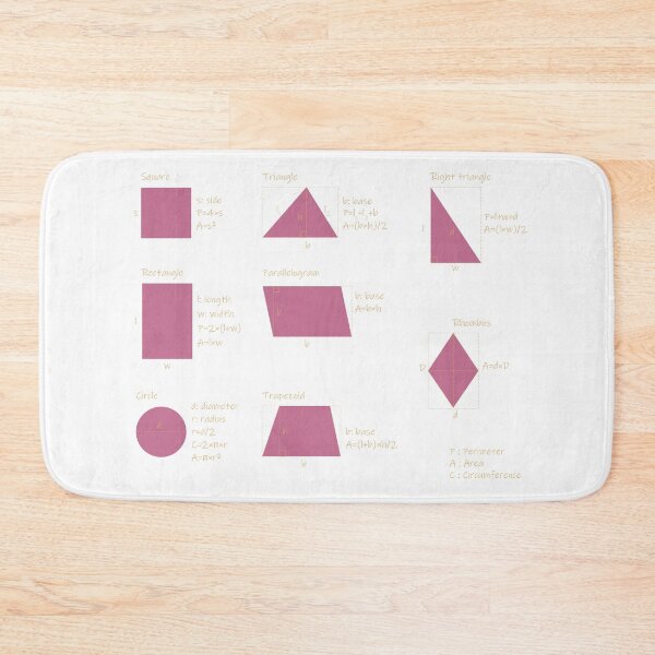 Item preview, the area and the perimeter formula-pack of stickers designed and sold by CSouissi.